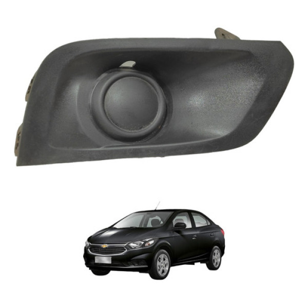 Moldura Farol Milha L/d Gm Prisma Onix 2019 Usado *detalhe