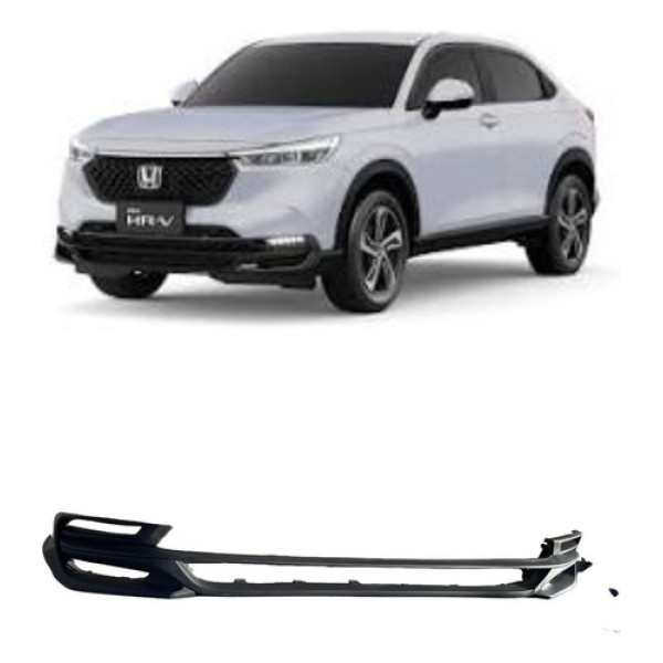 Spoiler Inferior Dianteiro Parachoque Honda Hrv 2022 23 2024
