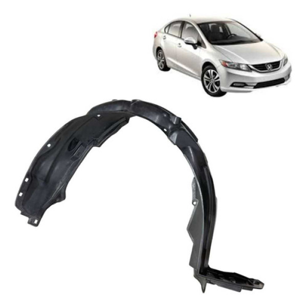 Parabarro Dianteiro Lado Direito Honda Civic 2014 (usado)
