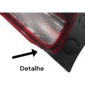 Lanterna Traseira  Esq.chevrolet Onix Hatch  20/24 C/detalhe Esquerdo/motorista Vermelho