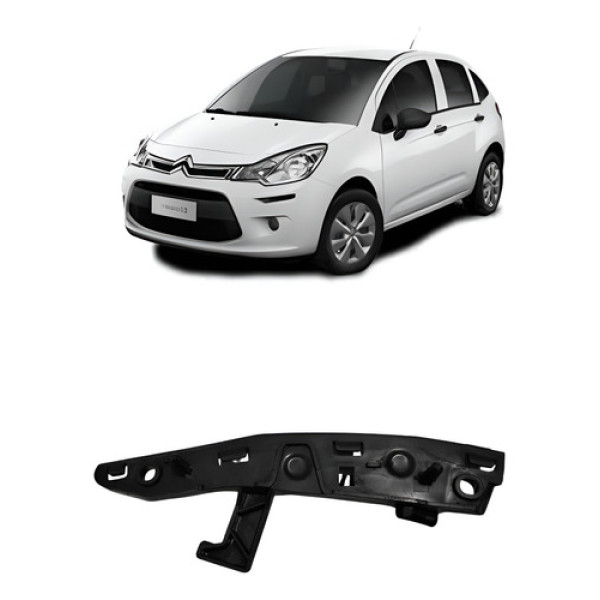 Suporte Guia Parachoque Ld C3 2013 A 2016 Orig 2004060