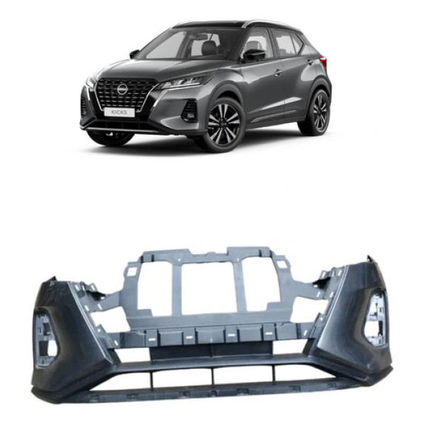 Parachoque Dianteiro Original Nissan Kicks Com Detalhes