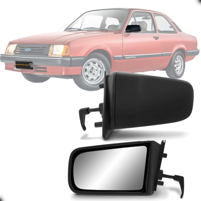 Retrovisor L/d C/controle Chevette Marajo Chevy 1987 A 1993 Retrovisor L/d C/controle Chevette Marajo Chevy 1987 A 1993
