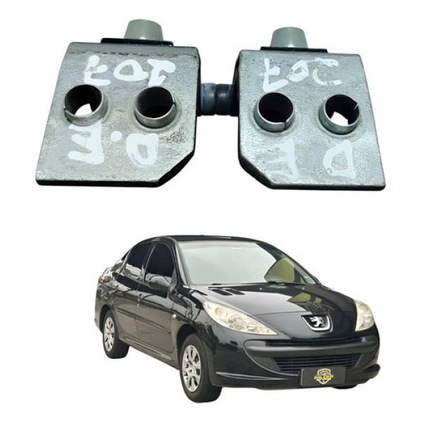 Par Dobradica Peugeot 207 2010 Dianteiro Esquerdo Usado