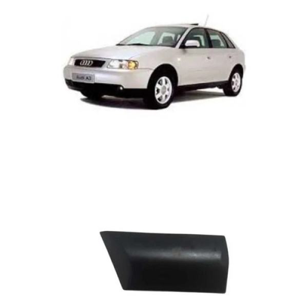 Friso Inferior Paralama Esquerdo Orignal Audi A3 2000 A 2006 Preto
