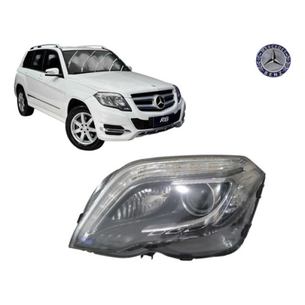 Farol Esquerdo Mercedes 350 2013 Á 2015 C/detalhes
