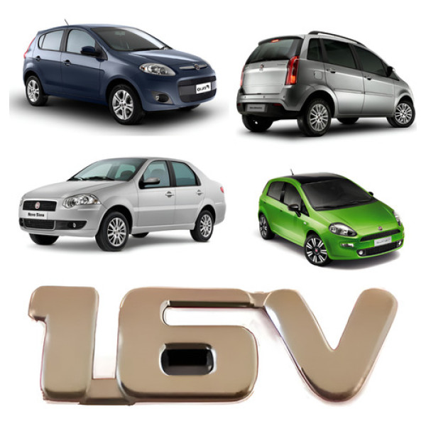 Emblema 16v Punto Idea Palio Siena Sporting 2009/ Original