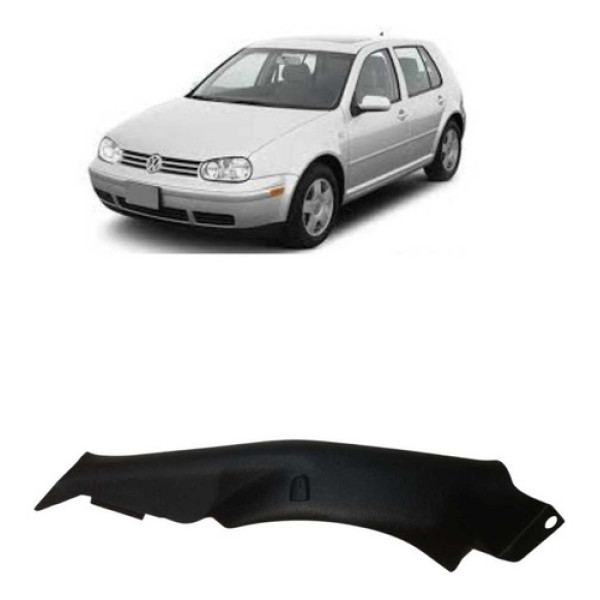 Acabamento Lateral Banco Traseiro Esquerdo Vw Golf