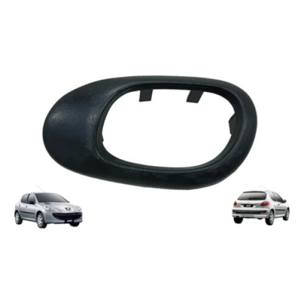 Moldura Maçaneta Interna Peugeot 207 2012 Direita