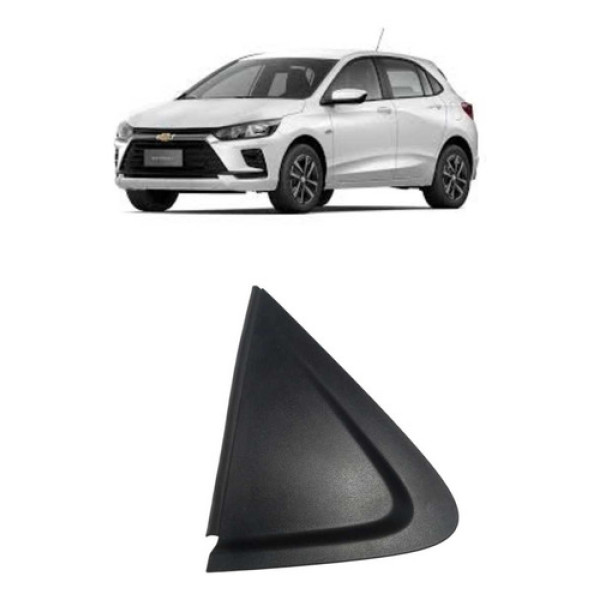 Acabamento Porta Traseira Esquerda Onix 1.0 Hatch 2020 2025
