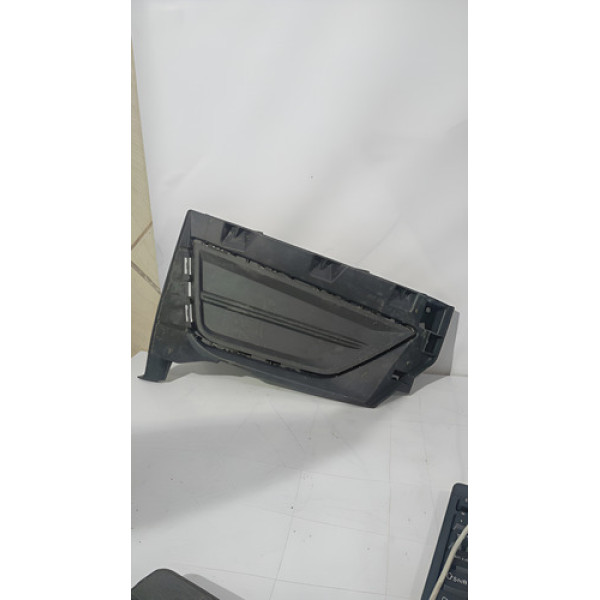 Grade Milha Farolete Esquerda Original Vw Novo Polo Virtus