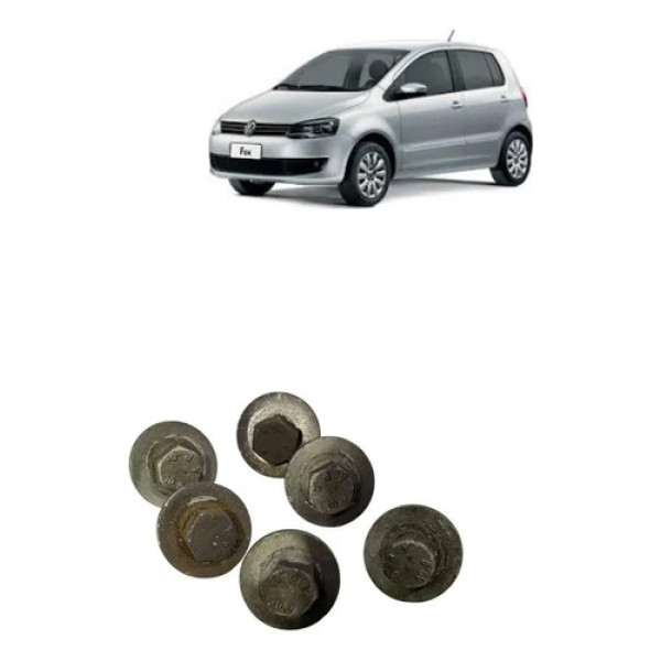 Parafuso Alma Dianteira Parachoque Volkswagem Fox 2009