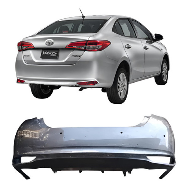 Parachoque Traseiro Yaris Sedan 2018 19 20 21 22