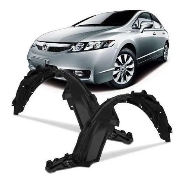 Parabarro Dianteiro Civic 2007 2008 2009 2010 Par