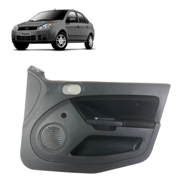 Forro Porta Dianteiro Direito Fiesta 2009 10 11 12 13 2014