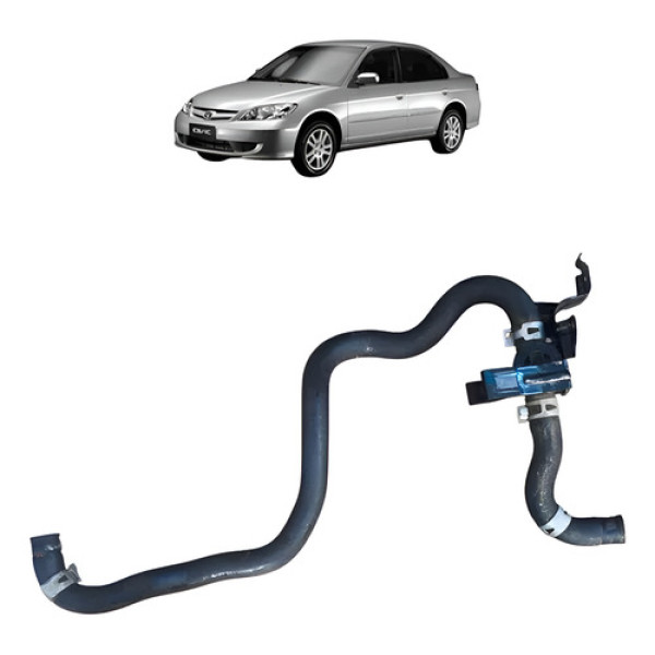 Válvula Mangueira Água Ar Quente Civic 1.7 2001 Á 2006