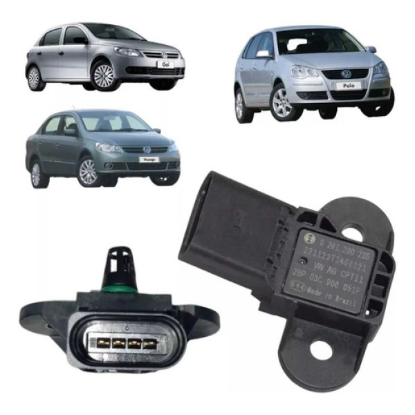 Sensor Map Fox Gol Golf Saveiro Voyage Volkswagen 0261230235