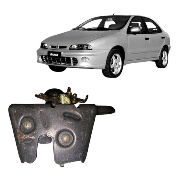 Fchadura Tampa Traseira Fiat Brava 1999 Á 2003