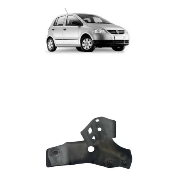 Suporte Paralama Direito Volkswagen Fox 2006 Preto