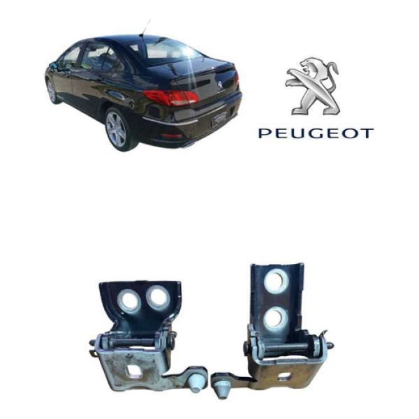 Dobradiça Porta Traseira Direita Carona Peugeot 408 2012