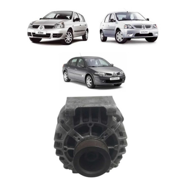 Alternador Renault Scenic Megane Clio Logan 1.6 2002