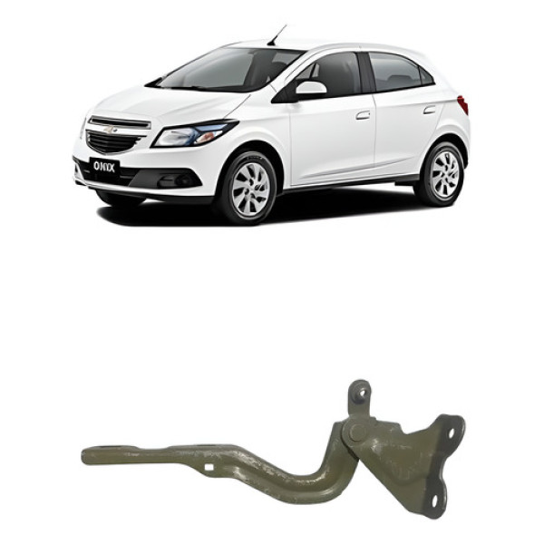 Dobradiça Esquerda Capô Gm Onix Prisma 94747618