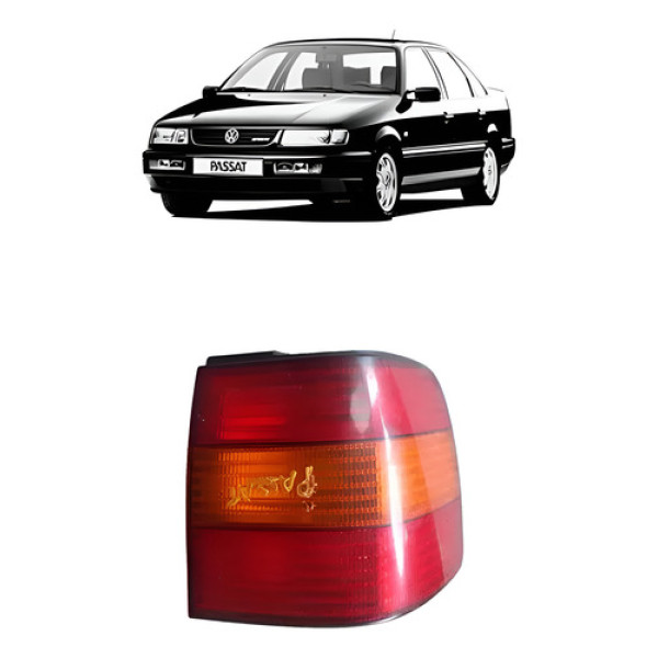 Lanterna Traseira Passat Alemão 94 À 96 - Lado Direito Hella Direito/passageiro