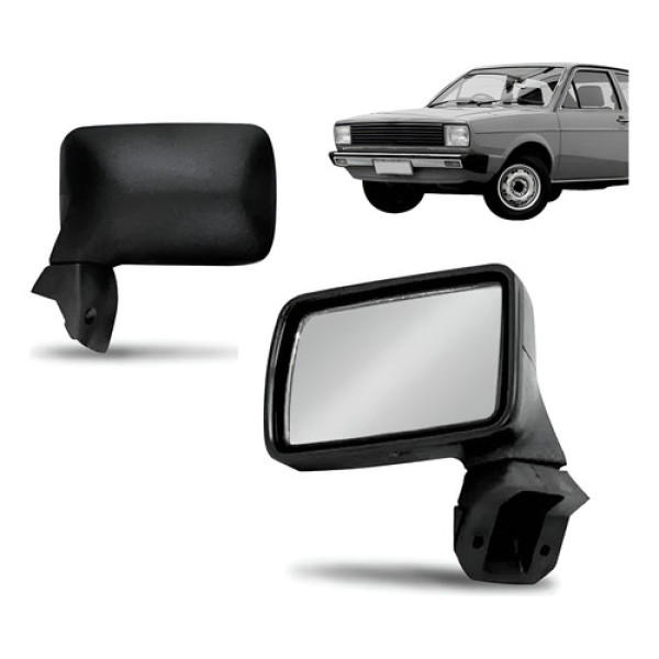 Retrovisor Gol G1 83 84 85 86 Manual Esquerdo