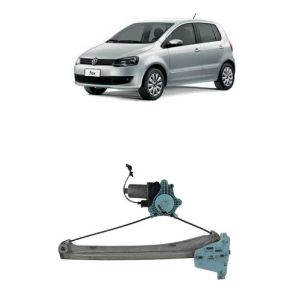 Máquina Vidro Elétrico Dianteiro Esquerdo Volkswagen Fox 06