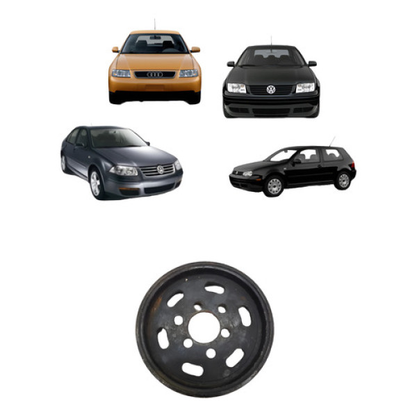 Polia Bomba Direção Hidráulica Vw Golf 1995 A 2001