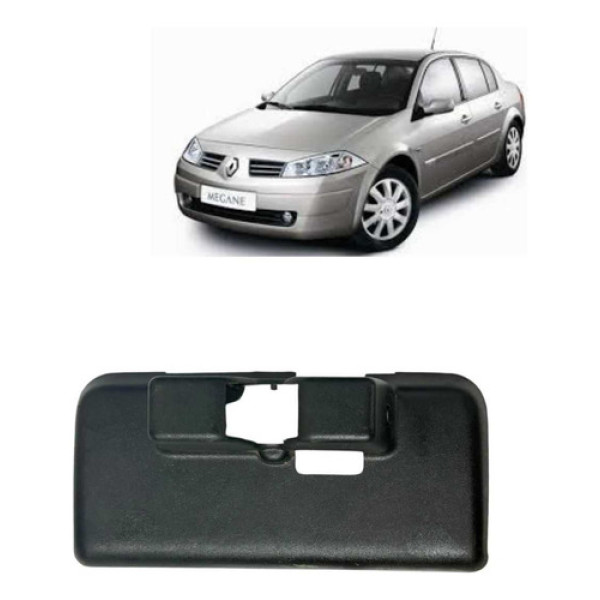 Moldura Fechadura Tampa Traseira Renaul Megane 2007 08 09 10