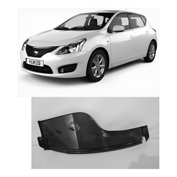 Moldura Do Parachoque Traseiro Direito Nissan Tiida 10/14