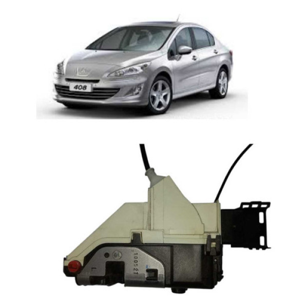 Fechadura Eletrica Porta Traseira/esquerda Peugeot 408 2012
