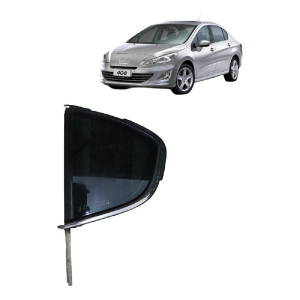 Vidro Vigia Traseiro Esquerdo Peugeot 408 2012