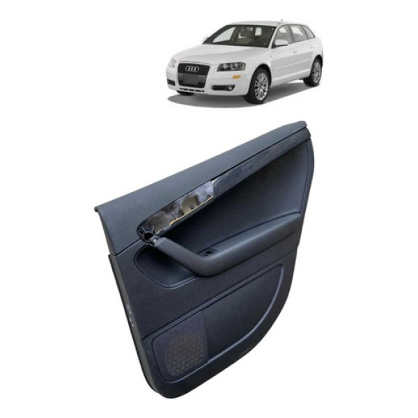 Forro De Porta Traseiro Esquerdo Audi A3 2001 2002 A 2006