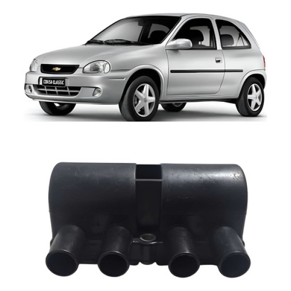 Bobina Ignição Corsa 1.0 1.4 1.8 8v 2002 A 2012 3 Pinos