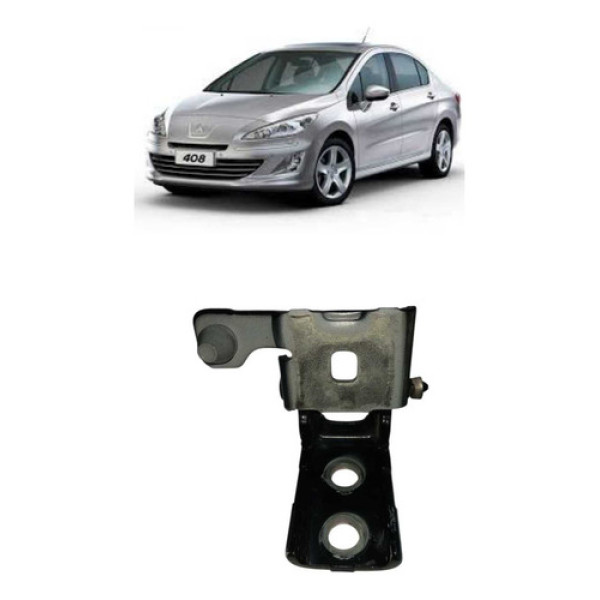 Dobradiça Inferior Porta Traseira Esquerda Peugeot 408 2012