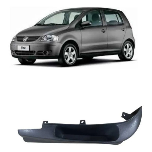 Moldura Acabam. Banco Dianteiro Direito Volkswagen Fox 06/09 Cinza