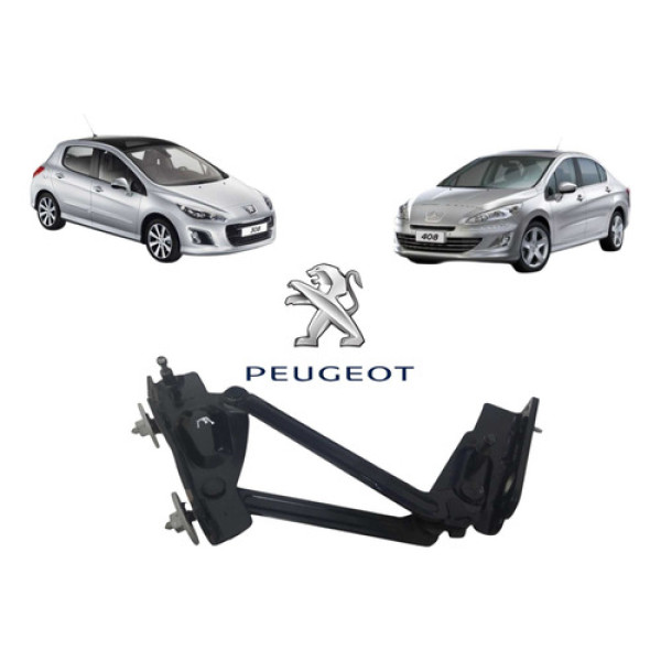 Dobradiça Esquerda Tampa Traseira 408 2011 Á 2017