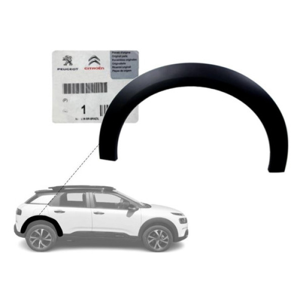 Moldura Paralama Traseiro C4 Cactus Lado Direito 2019