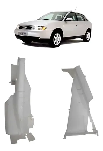 Capa Proteção Fechadura Dianteira Esquerda Audi A3 2004 Preto