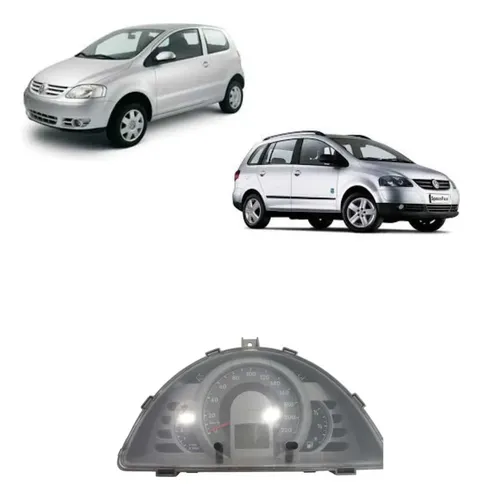 Painel Instrumento Vw Fox Spacefox 2004 A 2010 Cinza