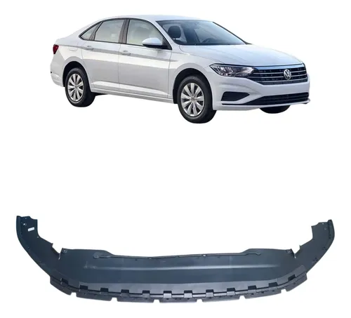 Spoiler Saia Parachoque Dianteiro Jetta 2019 2021 Original Cinza