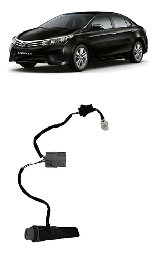 Chicote Do Farol Direito Toyota Corolla 2017 2019